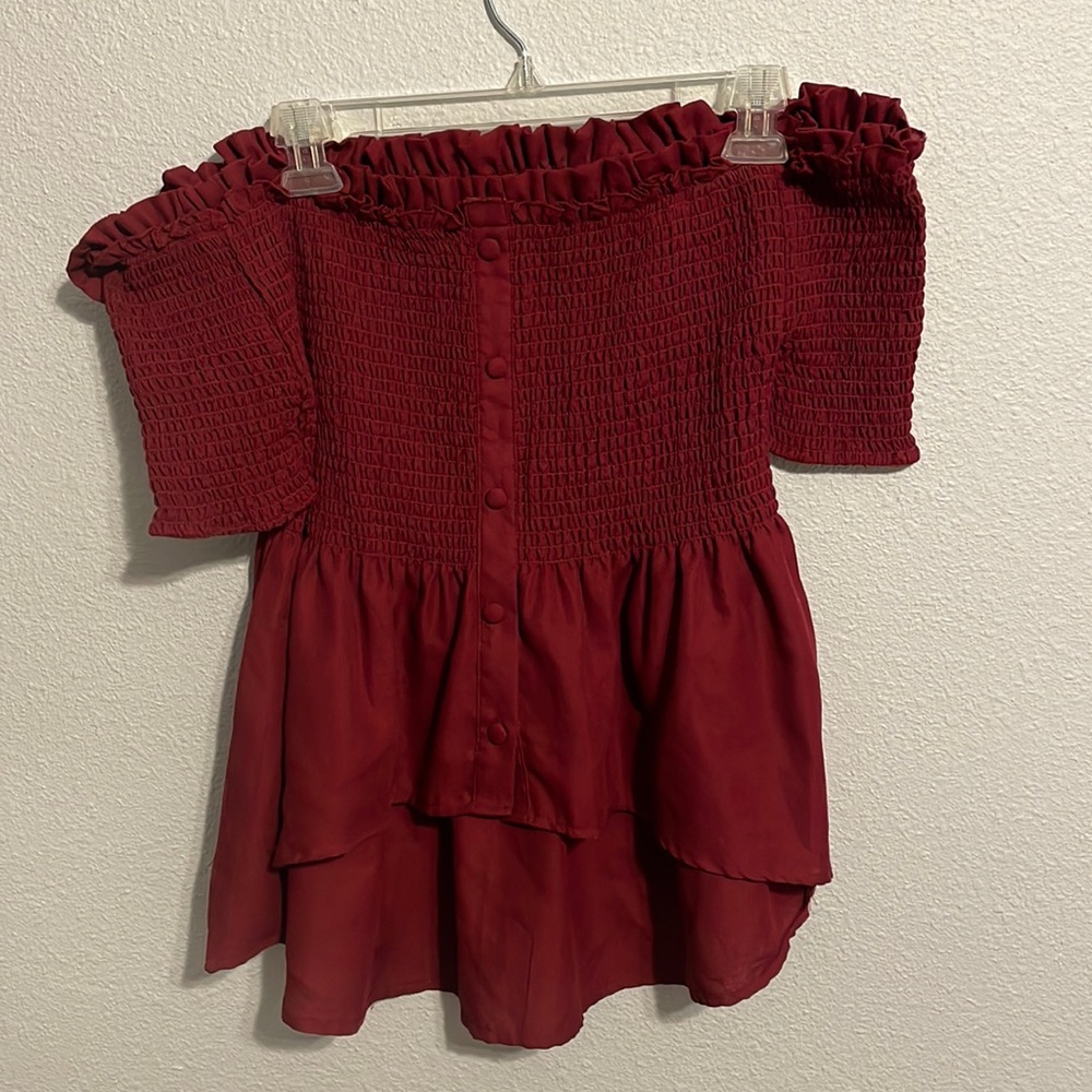 Charlotte Russe off the shoulder blouse